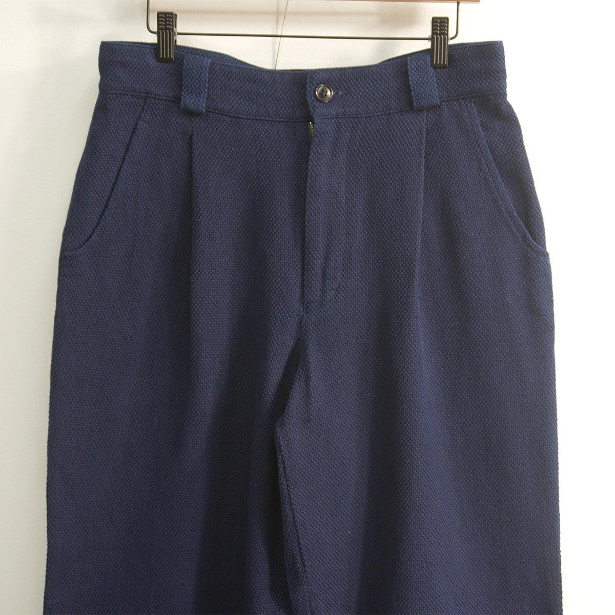 BLUE BLUE JAPAN Blue Sashiko Easy Wide Pants Size 1