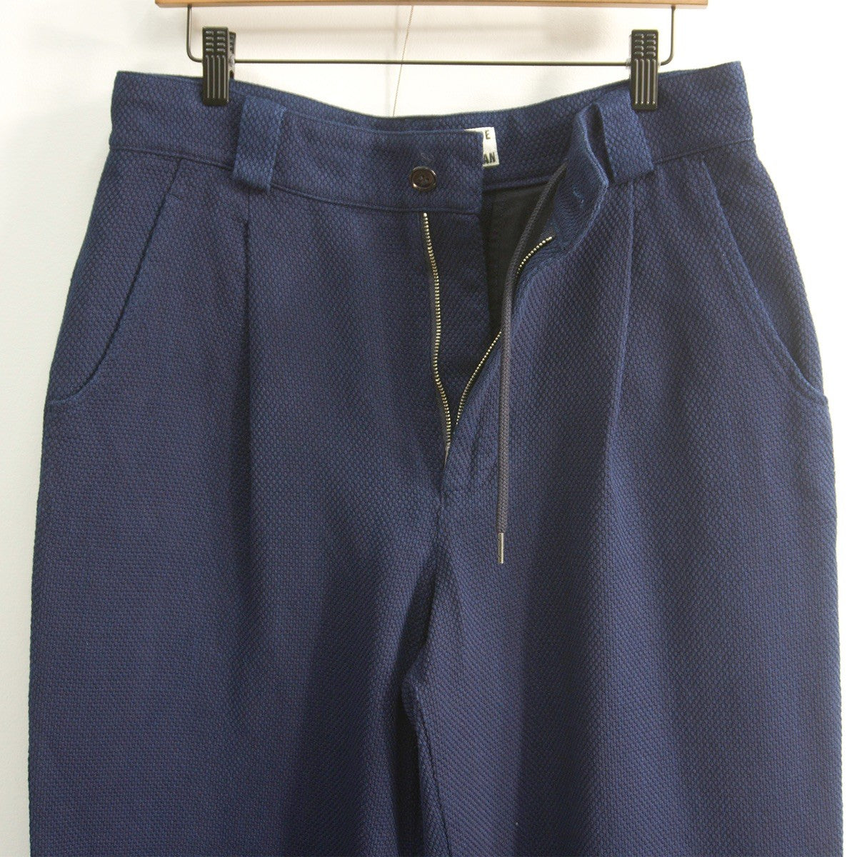 BLUE BLUE JAPAN Blue Sashiko Easy Wide Pants Size 1