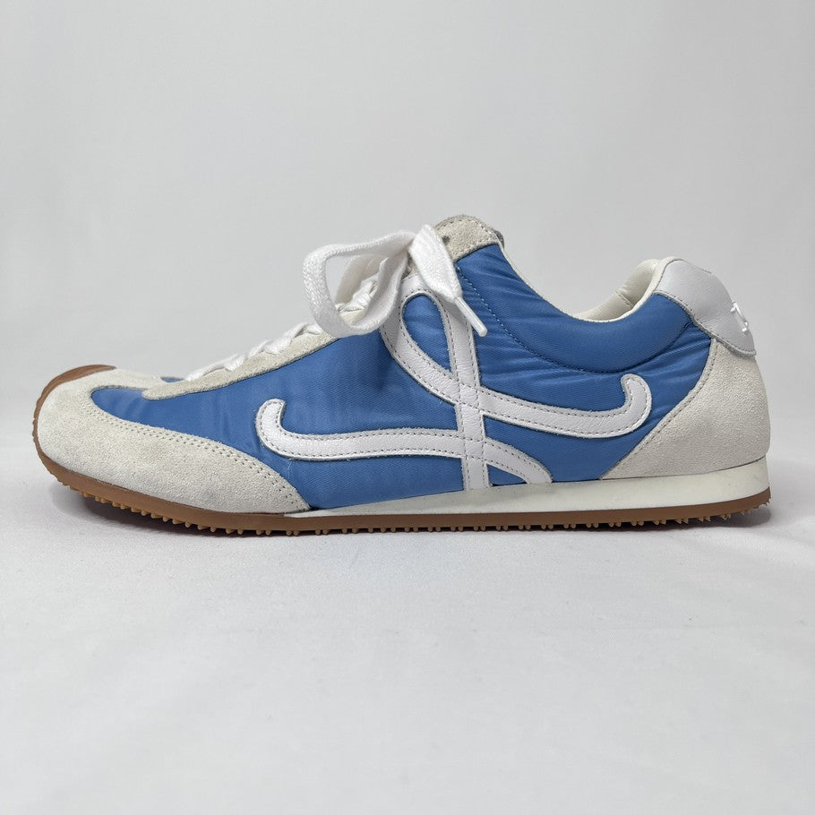 LOEWE Ballet Runner 2.0 Sneakers Blue White Size 25.5