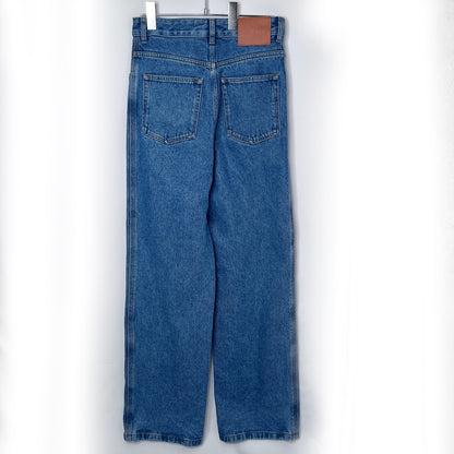 LOEWE Anagram Baggy Blue Jeans Size 42