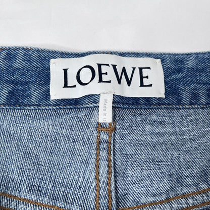 LOEWE Anagram Baggy Blue Jeans Size 42