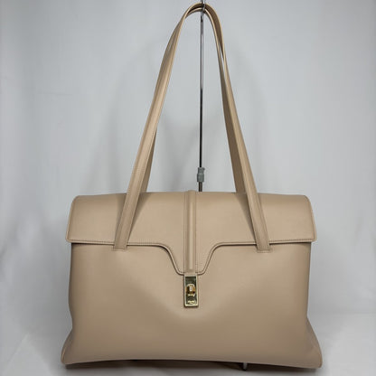 CELINE 16 Sangle Soft Large Tote Calf Leather Size ONE SIZE