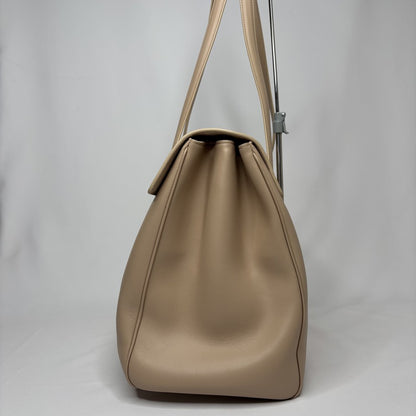 CELINE 16 Sangle Soft Large Tote Calf Leather Size ONE SIZE