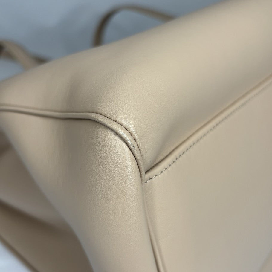 CELINE 16 Sangle Soft Large Tote Calf Leather Size ONE SIZE