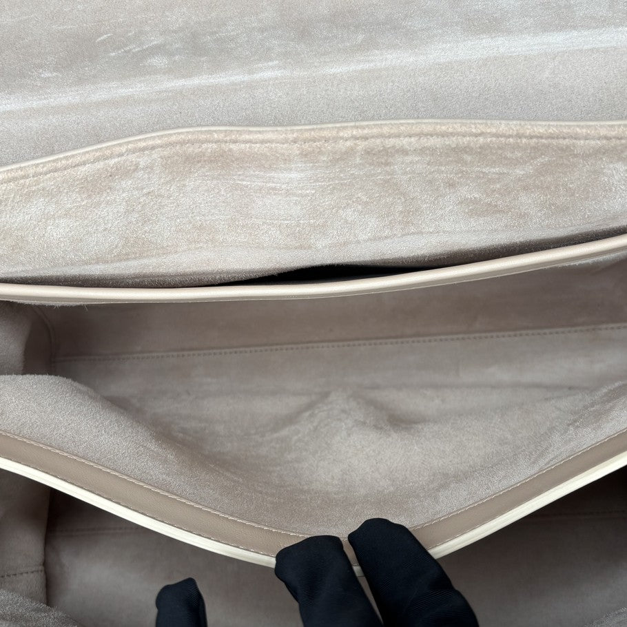CELINE 16 Sangle Soft Large Tote Calf Leather Size ONE SIZE