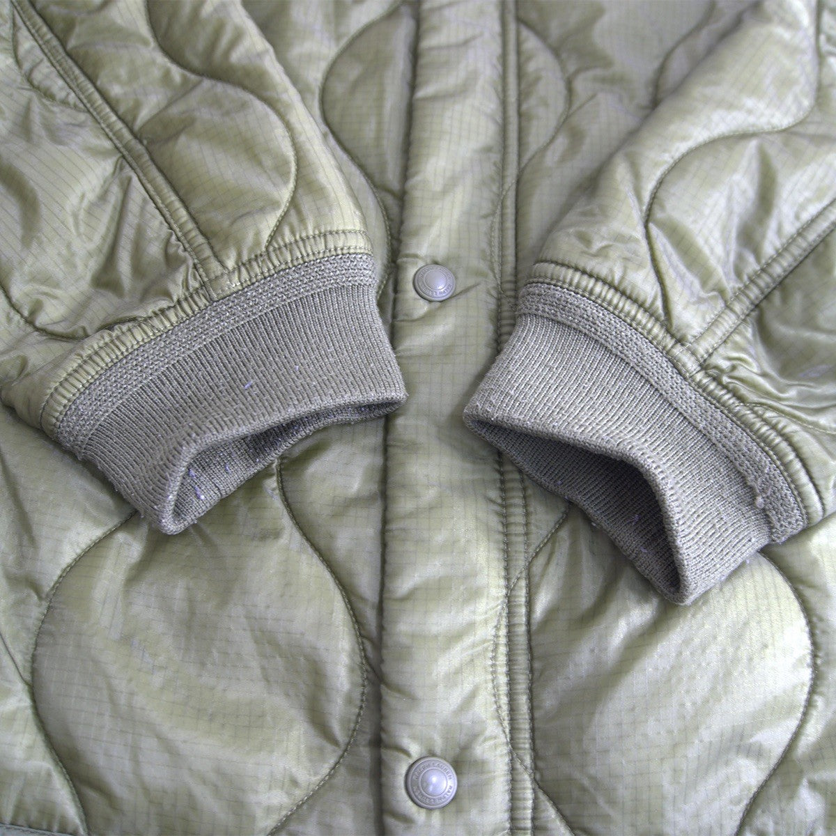 POLO RALPH LAUREN Khaki Quilted Liner Jacket Size M