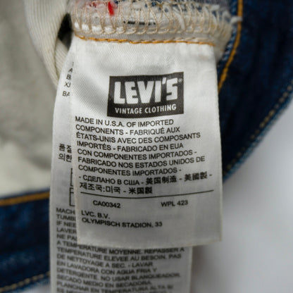 LEVI'S VINTAGE CLOTHING 501ZXX Big E Denim Jeans Size 33×34