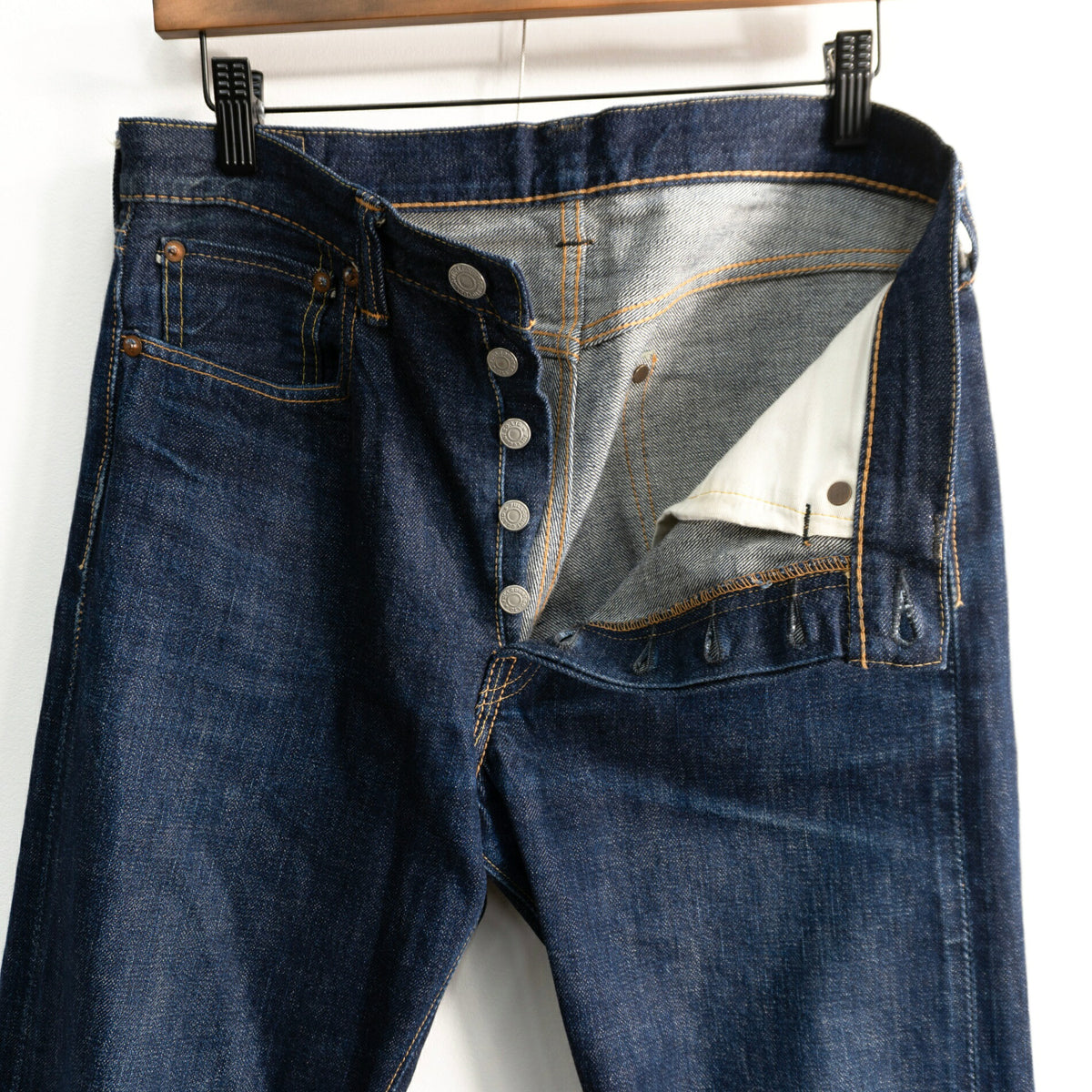 FULLCOUNT 1108 15.5oz Deep Indigo Denim Jeans Size 32×32