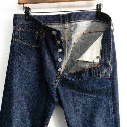 FULLCOUNT 1108 15.5oz Deep Indigo Denim Jeans Size 32×32