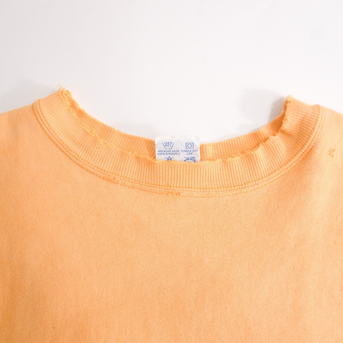 CHAMPION 90s Reverse Weave Rare Orange Sweatshirt Size L