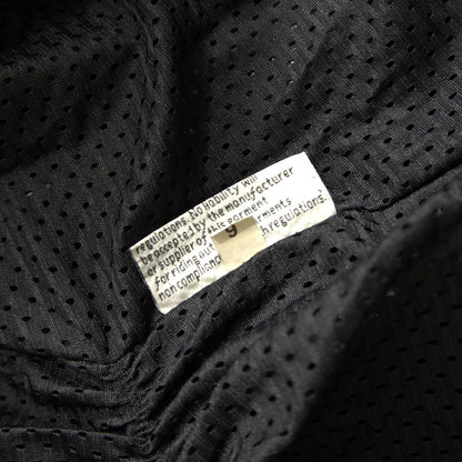 BELSTAFF Black Leather Motorcycle Jacket Size 40