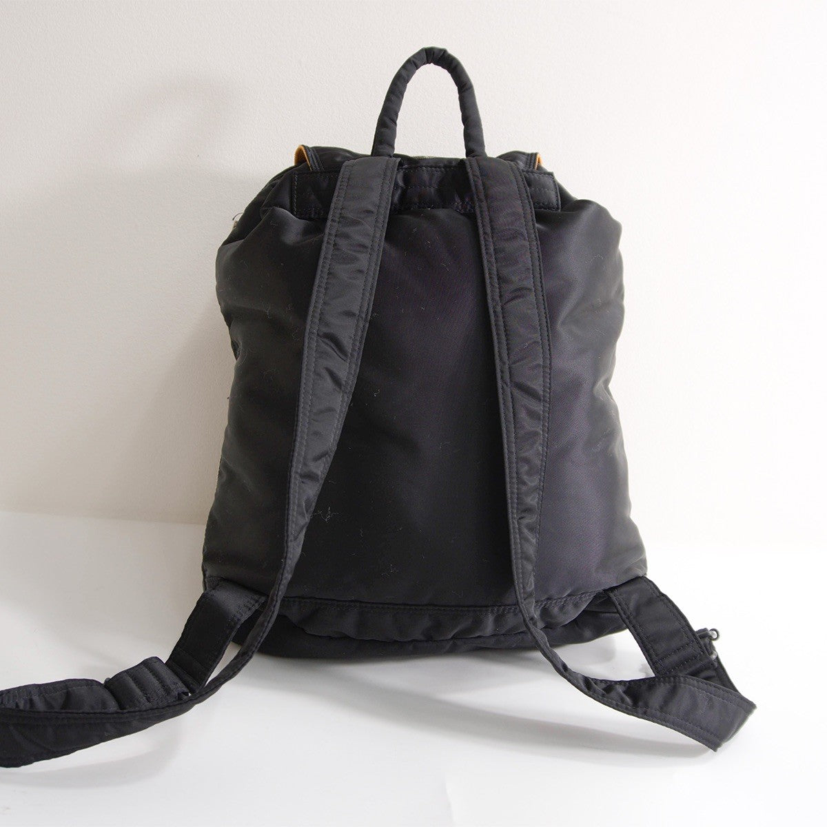 PORTER TANKER Black Nylon Backpack Bag