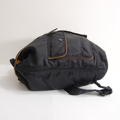 PORTER TANKER Black Nylon Backpack Bag