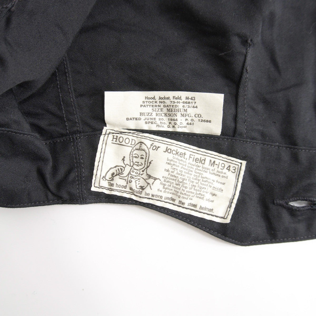 Buzz Rickson's WILLIAM GIBSON x BR's M-43 Field Size 38