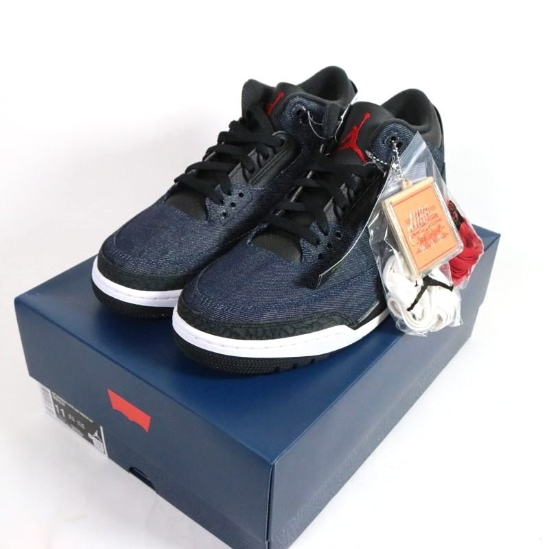 NIKE Jordan x Levi's Air Jordan Sneakers Indigo Size 29.0cm