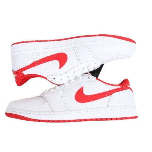 NIKE Jordan 1 Retro Low OG Sneakers White Red Size 29.0cm