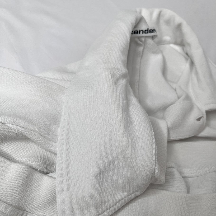Alexander Wang Cotton Long Sleeve T-Shirt White Size M
