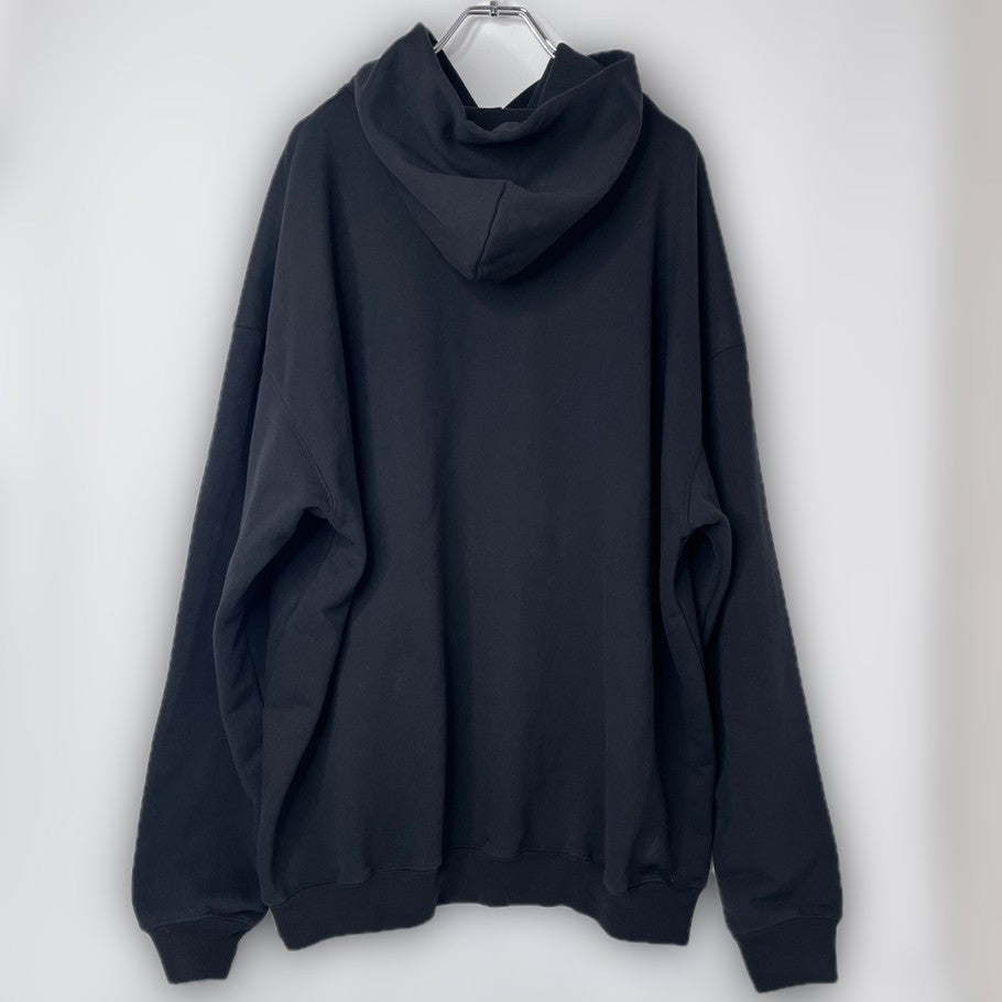 BALENCIAGA Real Balenciaga Pullover Hoodie Black