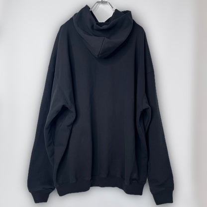 BALENCIAGA Real Balenciaga Pullover Hoodie Black
