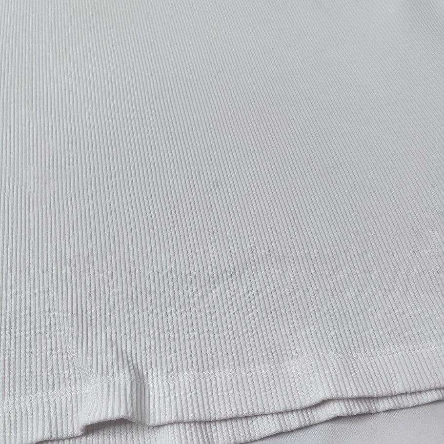 LOEWE Oversized Fit Cotton Long Sleeve T-Shirt White Size L