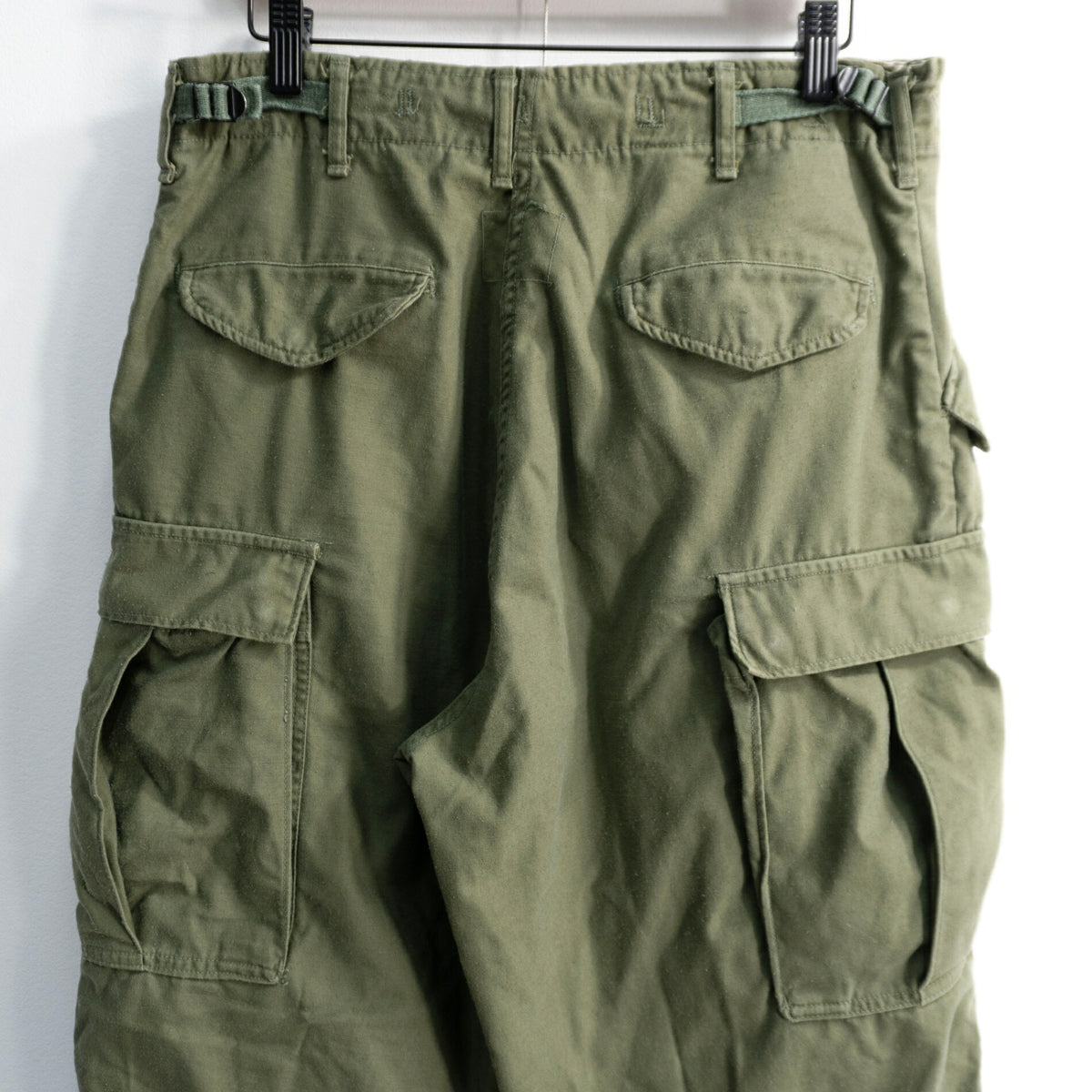 US ARMY 60s M-65 Aluminum Zip Cargo Pants Size SMALL-REGULAR