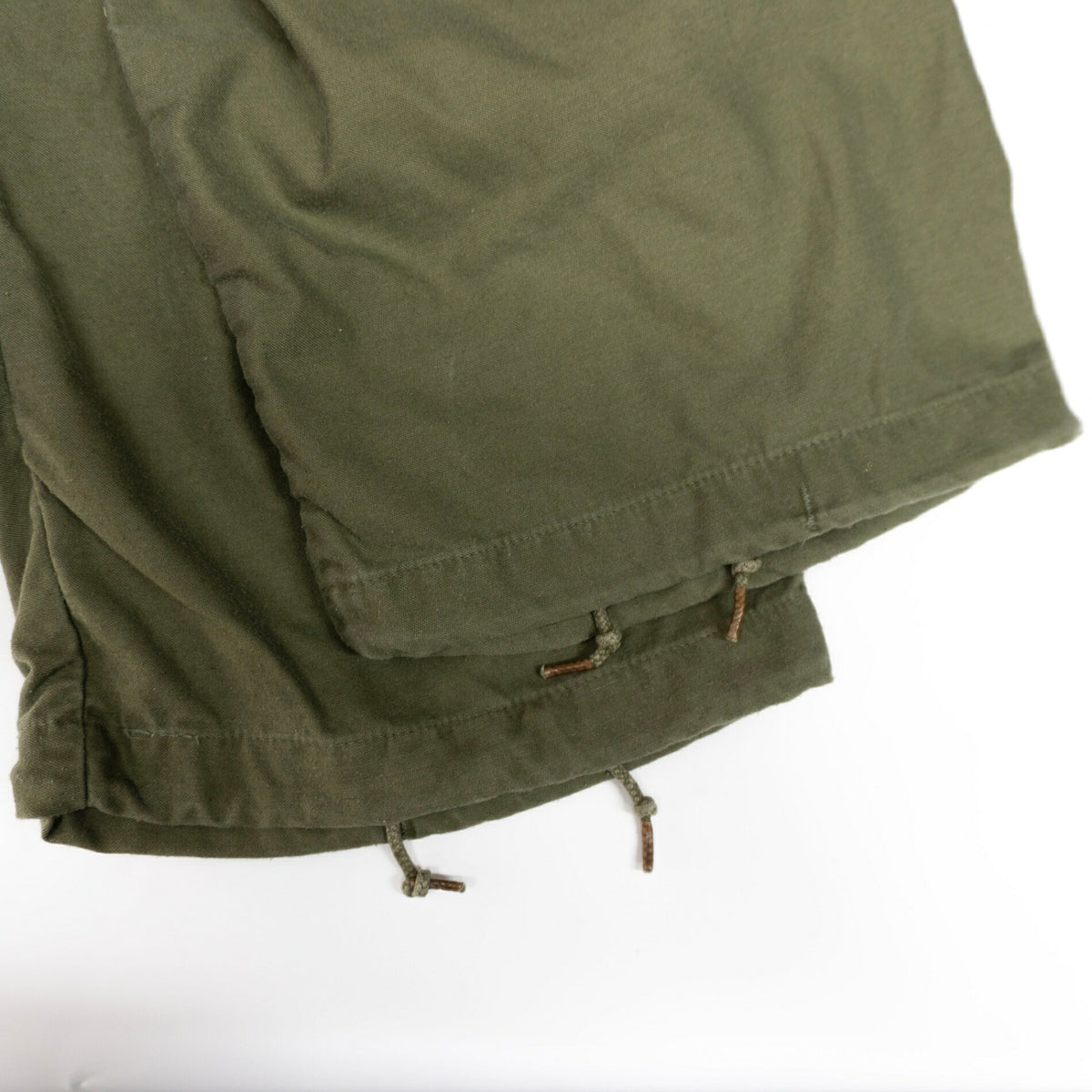US ARMY 60s M-65 Aluminum Zip Cargo Pants Size SMALL-REGULAR