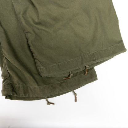 US ARMY 60s M-65 Aluminum Zip Cargo Pants Size SMALL-REGULAR