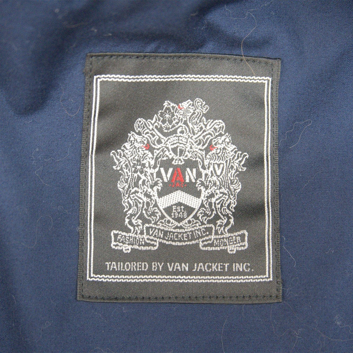 VAN JAC Swing Top Jacket Navy Size LL