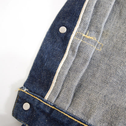 LEVI'S 506XX Big E Type 1 Denim Jacket Dark Indigo Size 36