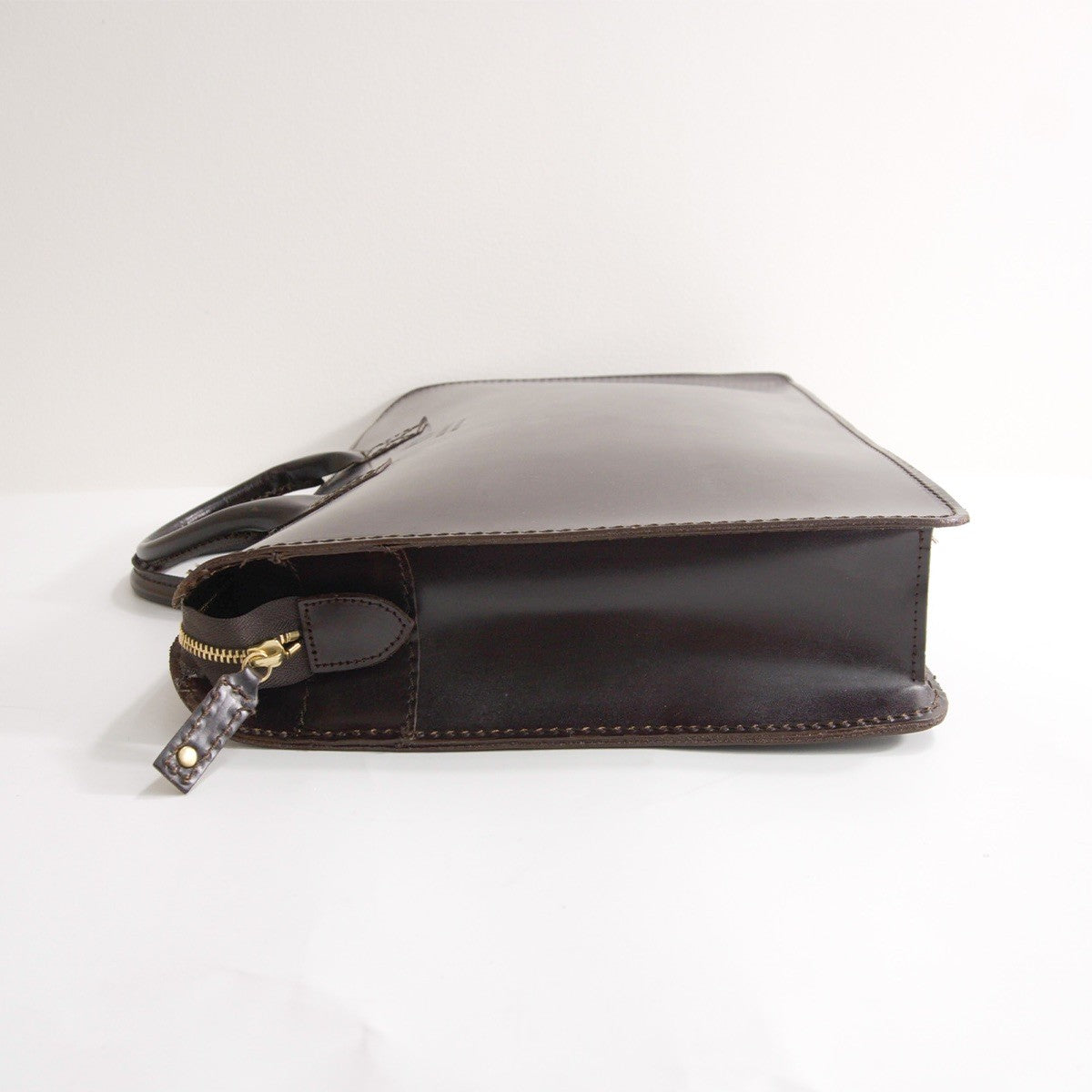 GLENROYAL Bridle Leather Briefcase Brown Bag