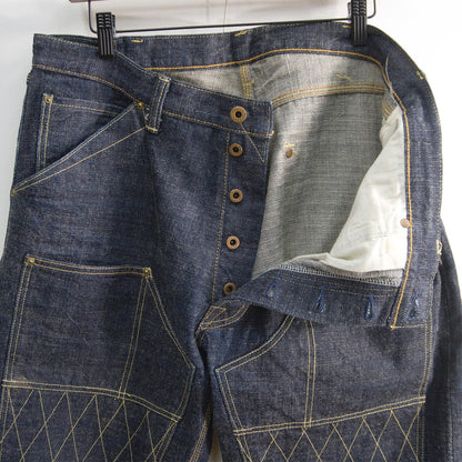 trophy clothing Double Knee Denim Pants Size 38