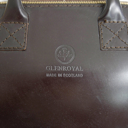 GLENROYAL Bridle Leather Briefcase Brown Bag