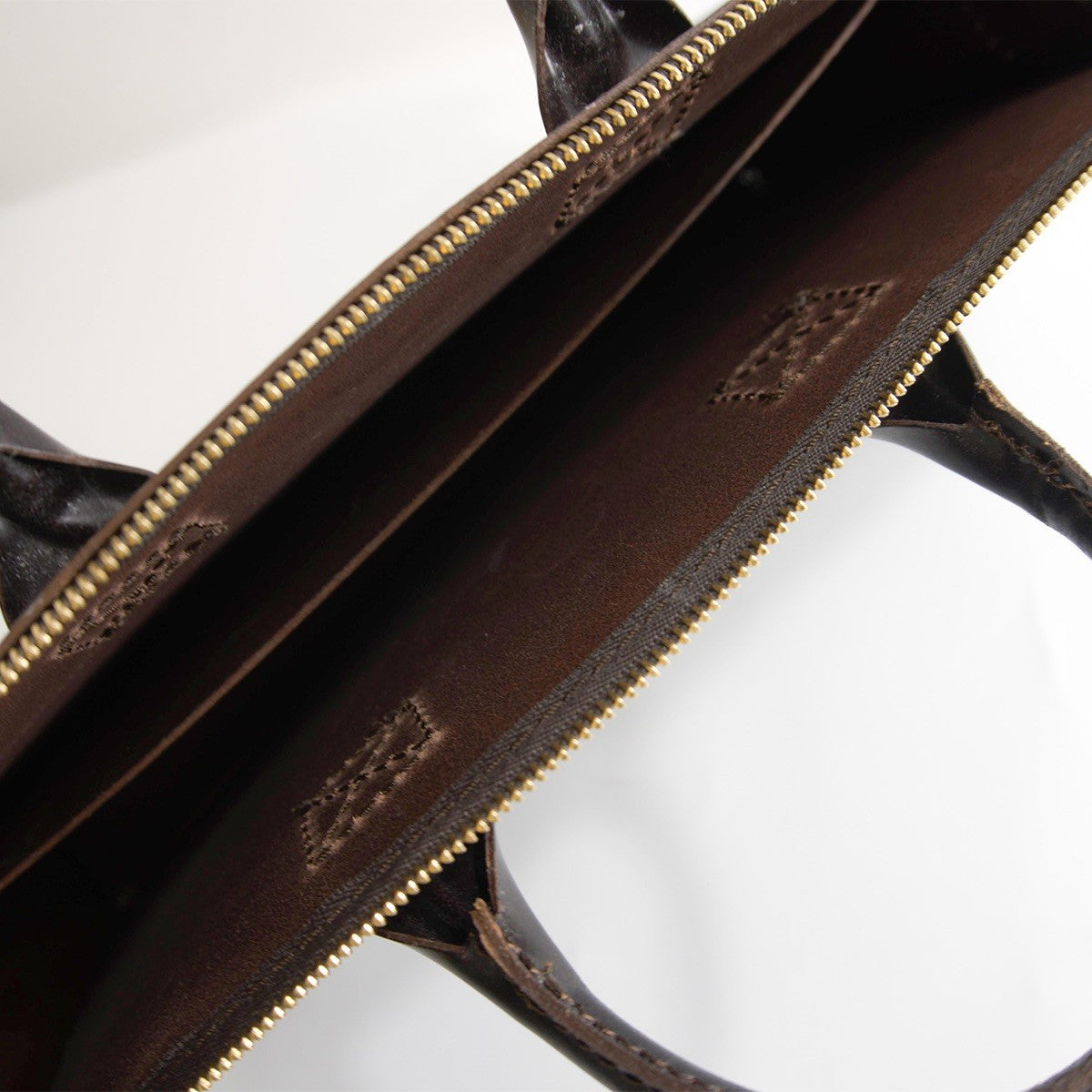 GLENROYAL Bridle Leather Briefcase Brown Bag