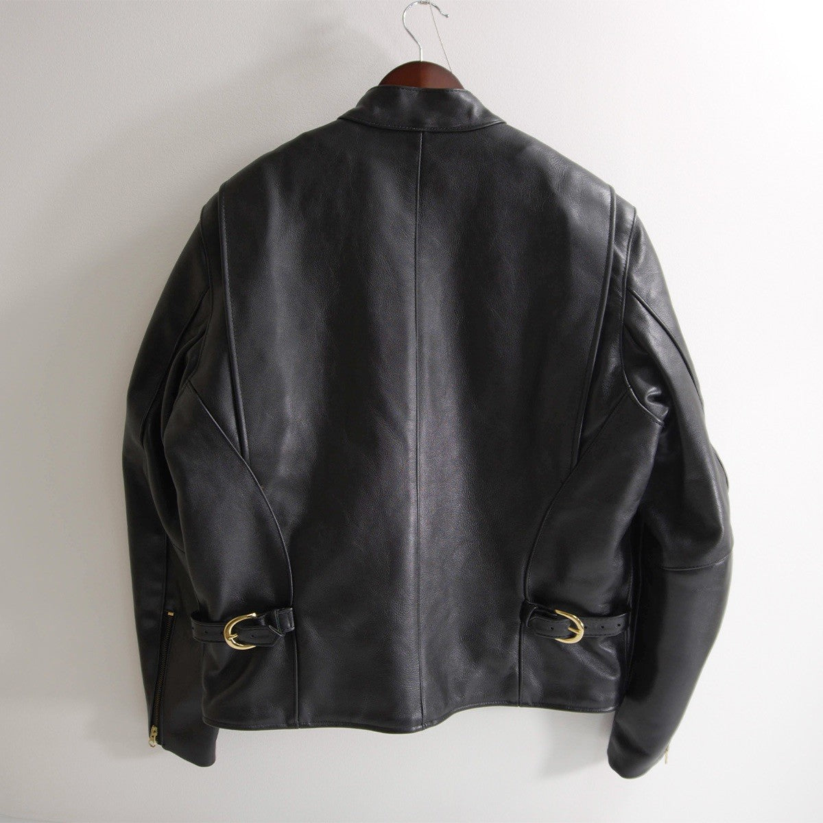 VANSON USA Model B Single Rider Leather Jacket Size 42