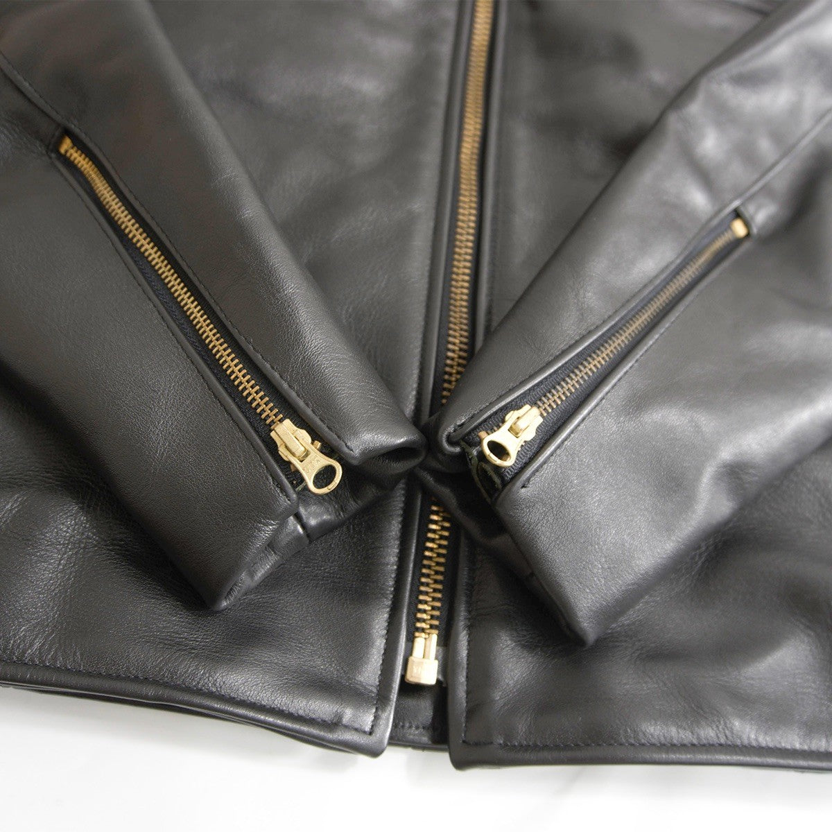 VANSON USA Model B Single Rider Leather Jacket Size 42