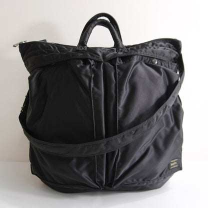 PORTER Tanker 2-Way Helmet Bag Black