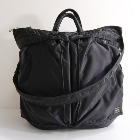 PORTER Tanker 2-Way Helmet Bag Black