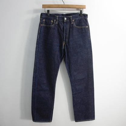 FULLCOUNT 1108XX Slim Straight Heavy Blue Jeans Size 31×32