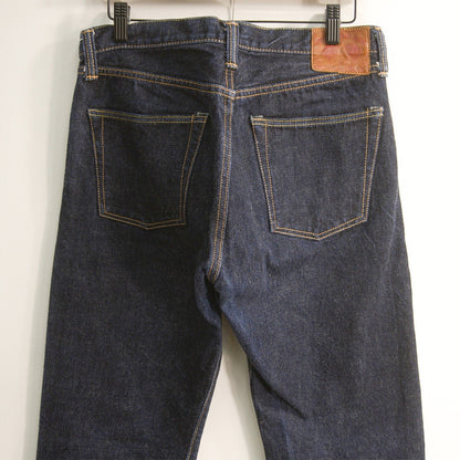 FULLCOUNT 1108XX Slim Straight Heavy Blue Jeans Size 31×32