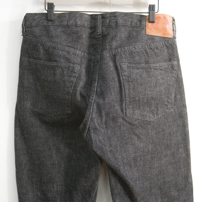 FULLCOUNT 1101BK 13.7oz Selvedge Black Jeans Size 33×34