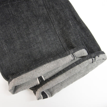 FULLCOUNT 1101BK 13.7oz Selvedge Black Jeans Size 33×34