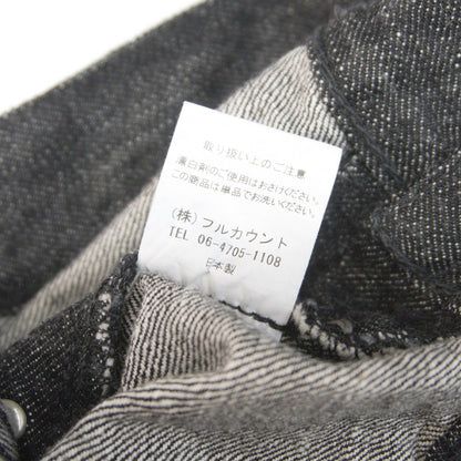 FULLCOUNT 1101BK 13.7oz Selvedge Black Jeans Size 33×34