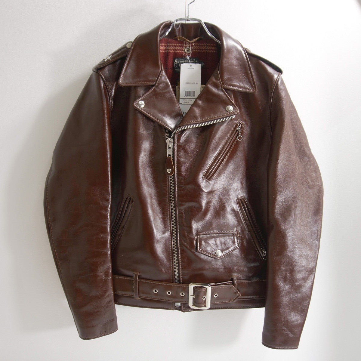 SCHOTT Special Horsehide One Star Rider Jacket Size 40