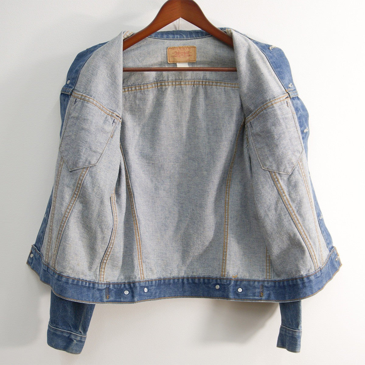 LEVI'S 70s 70505 4th Type III Small e Denim Jacket Size 38