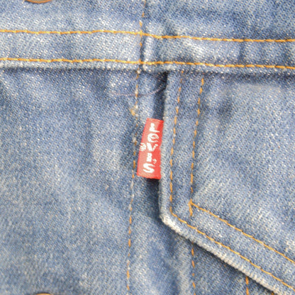 LEVI'S 70s 70505 4th Type III Small e Denim Jacket Size 38