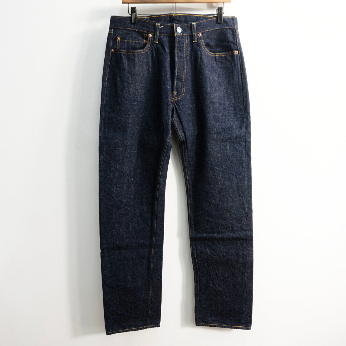 Denime WAREHOUSE Collab Lot.224 Dark Indigo Jeans Size 32×32
