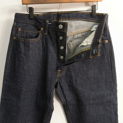 Denime WAREHOUSE Collab Lot.224 Dark Indigo Jeans Size 32×32