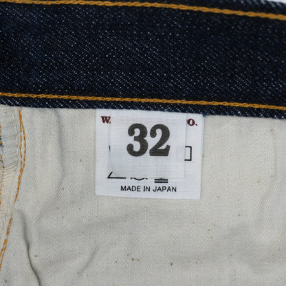 Denime WAREHOUSE Collab Lot.224 Dark Indigo Jeans Size 32×32