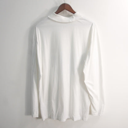 YOHJI YAMAMOTO Y-3 GFX Logo Long Sleeve T-Shirt White Size L