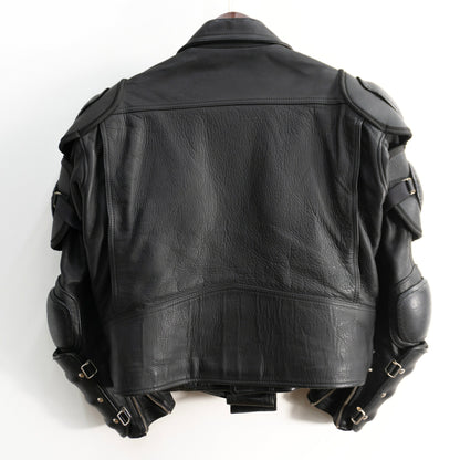 KADOYA Battle Suit Leather Jacket Black